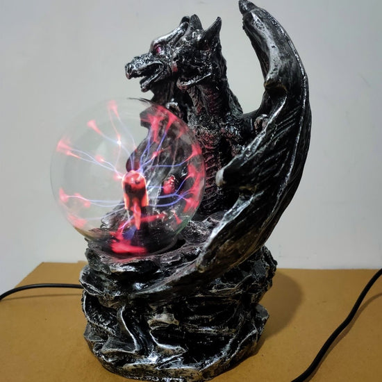 Mystic Dragon Plasma Ball Lamp – Touch Sensitive Light Sphere