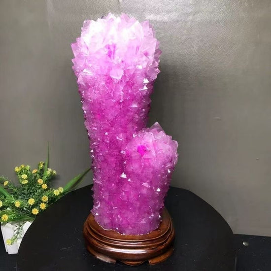 Pink Quartz Crystal Tower – Love, Beauty & Interior Elegance